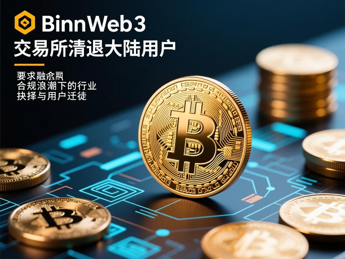 币安Web3交易所清退大陆用户，合规浪潮下的行业抉择与用户迁徙