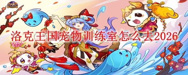洛克王国宠物训练室怎么去2026
