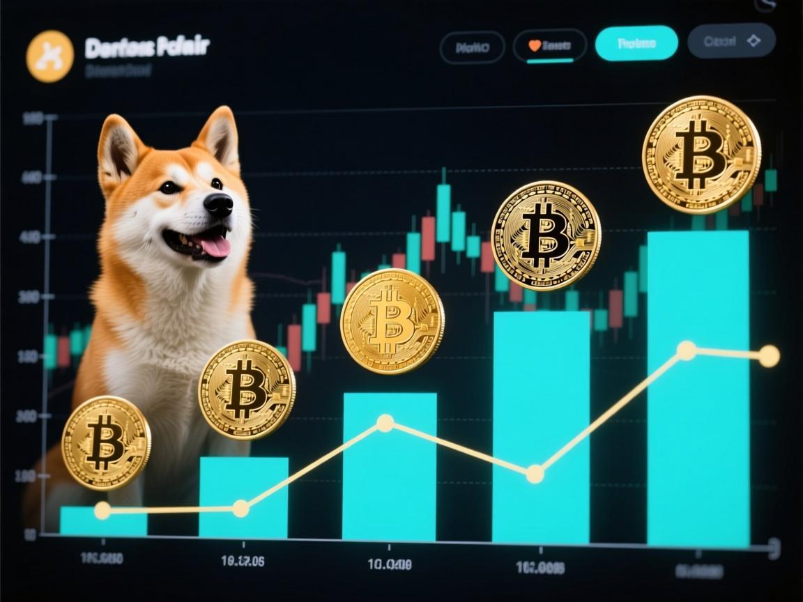 狗狗币发展图表，从玩笑币到加密货币市场的现象级资产