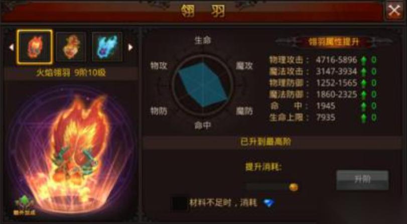 全民奇迹手游翎羽怎么使用