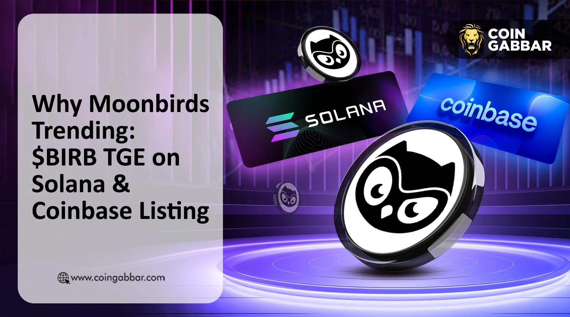 Moonbirds Solana $BIRB 代币于 1 月 28 日发行，引发 NFT 价格上涨 8%。