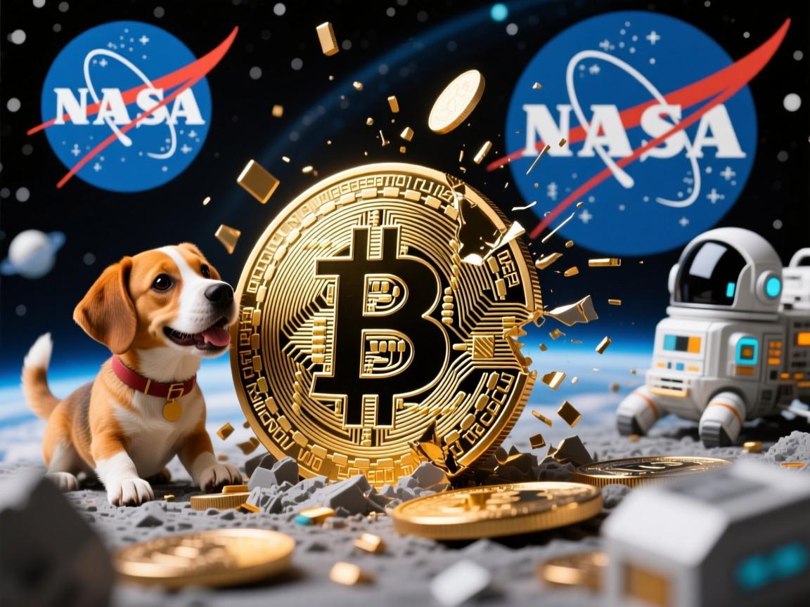 当狗狗币撞上NASA，一场民间狂欢与太空探索的奇妙交集