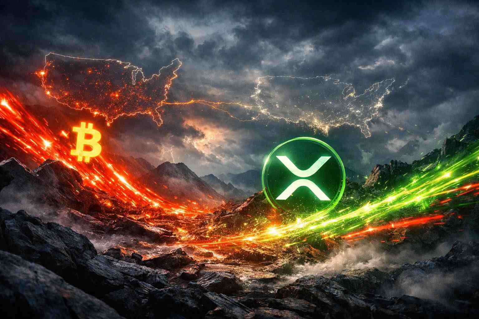 特朗普的XRP策略开始实施，导致市场下跌