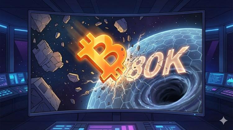 比特币价格暴跌 10%，引发对价值 8 万美元的担忧
