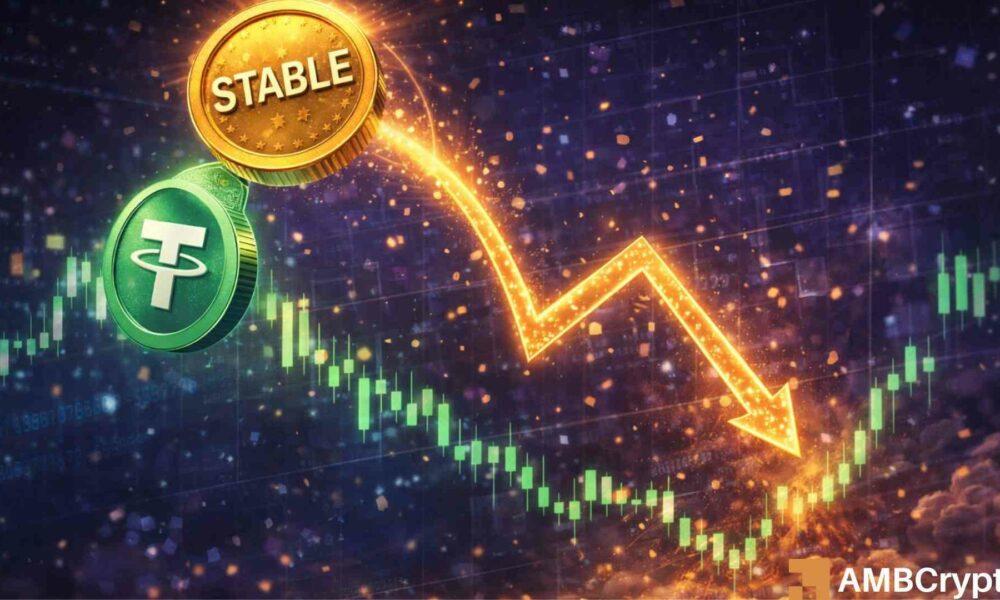 STABLE 今天价格上涨的原因是什么 Tether 的 USAT、网络升级等等。