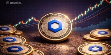 Chainlink 将 LINK 储备金增加 377%，但价格增长滞后于链上增长。
