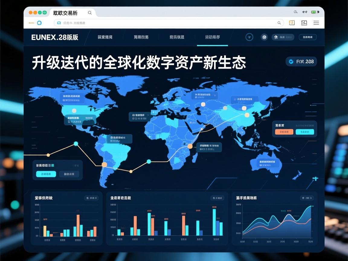 欧联交易所EUNEX官网2.08版本，升级迭代中的全球化数字资产新生态