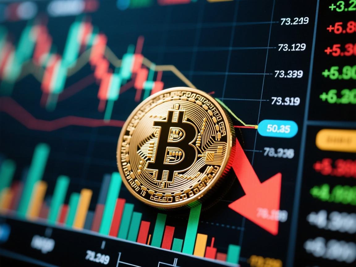比特币价格下跌，多重因素交织下的市场调整