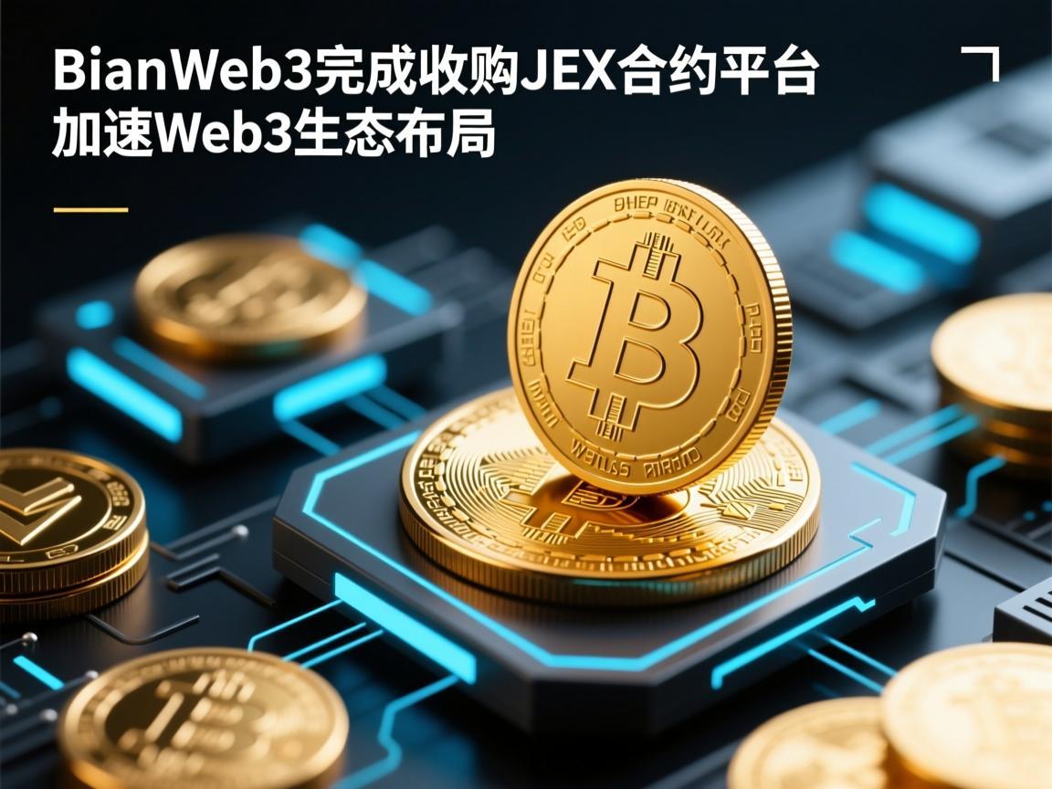 币安Web3完成收购JEX合约平台，加速Web3生态布局