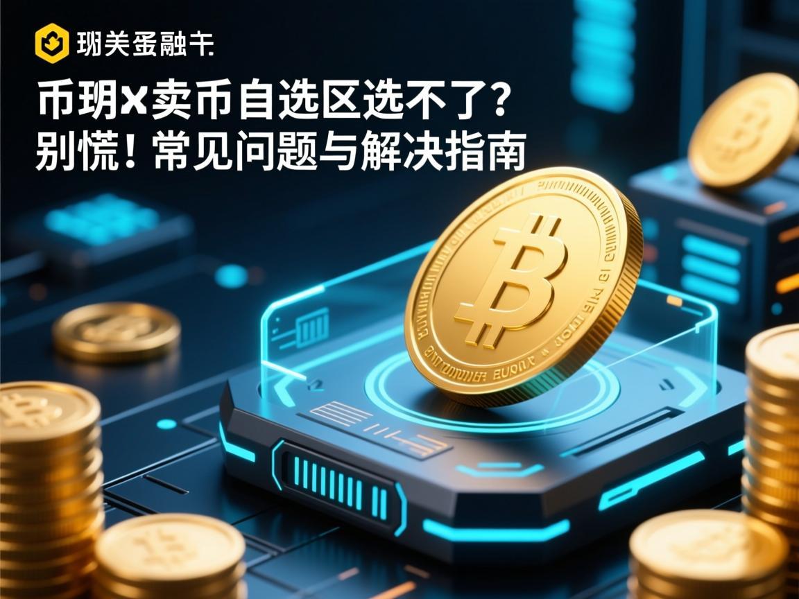 币安卖币自选区选不了 别慌！常见问题与解决指南