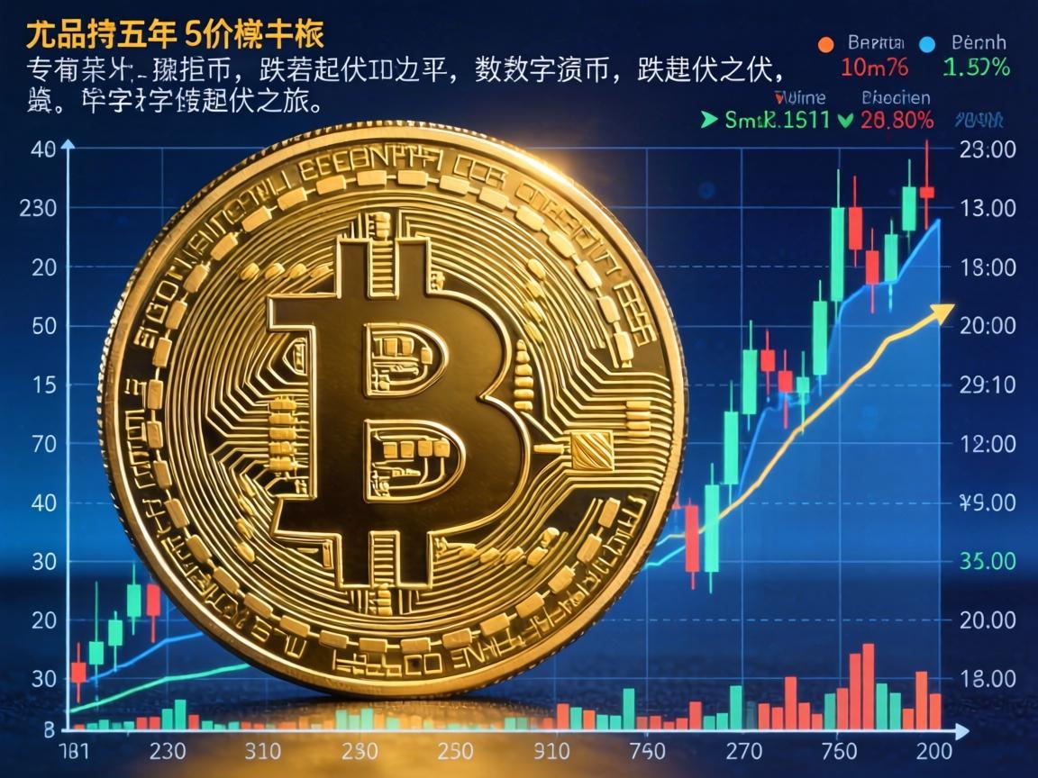 比特币五年价格走势，一场数字货币的跌宕起伏之旅