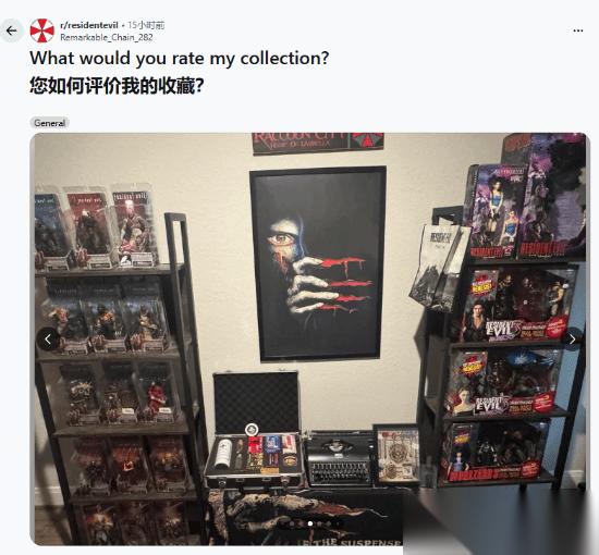 生化危机资深玩家晒万元级全系列收藏引热议