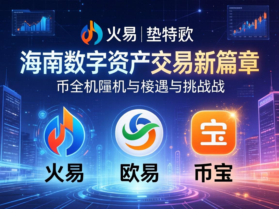 海南数字资产交易新篇章，火币、欧易、币安的机遇与挑战