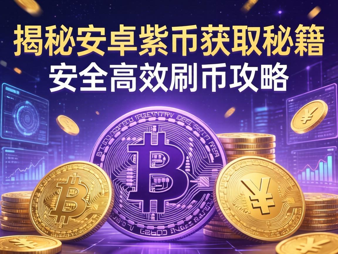 揭秘安卓紫币获取秘籍，安全高效刷币攻略