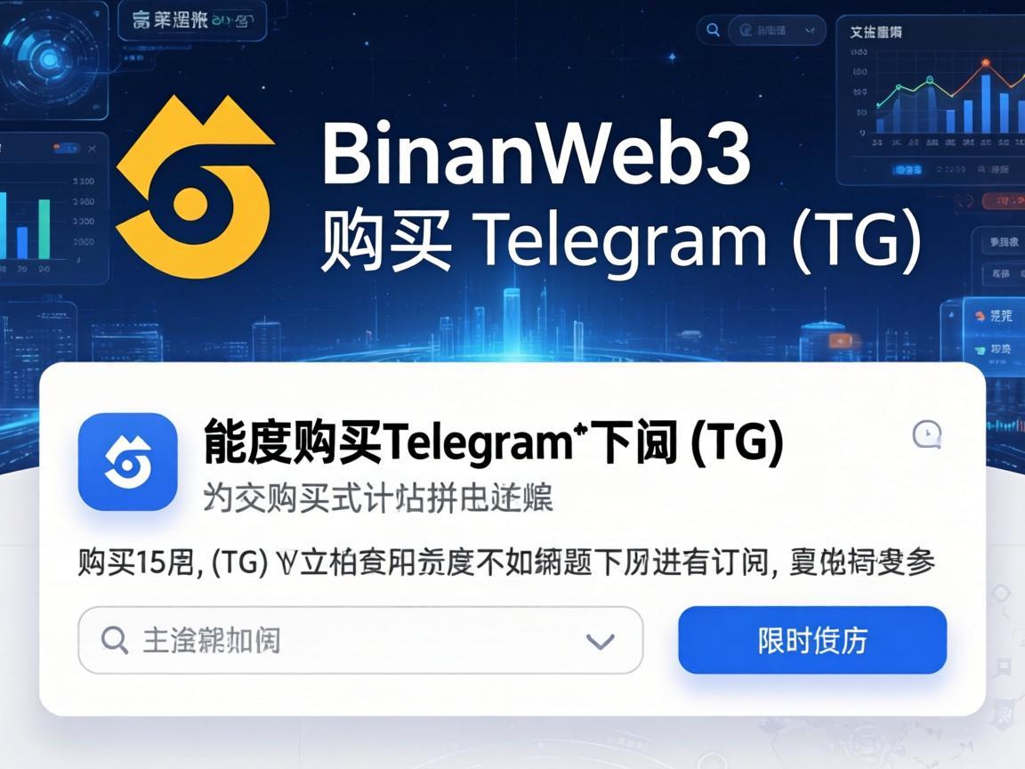 币安Web3如何购买Telegram（TG）订阅