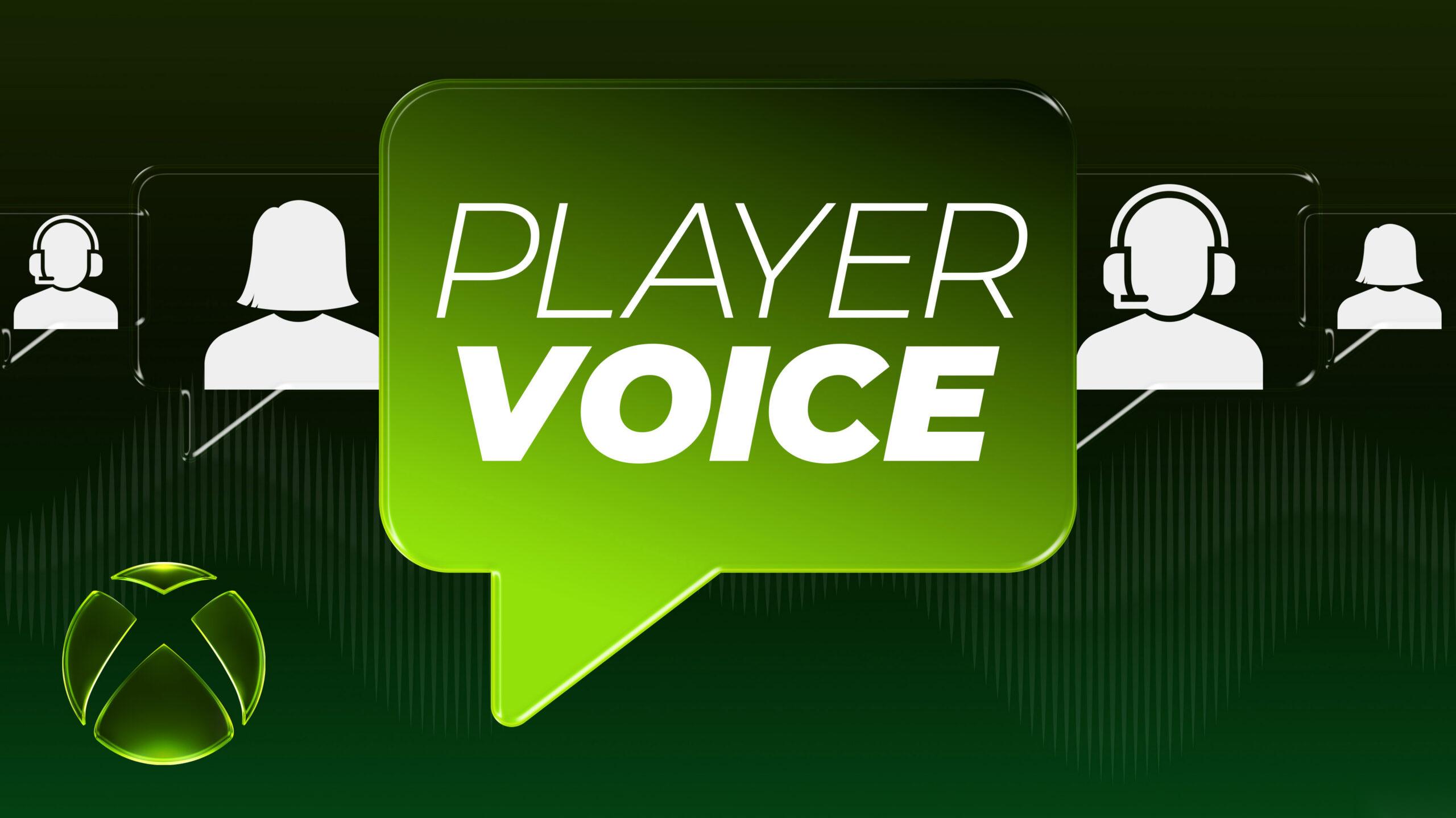 推出 XBOX Player Voice 一种更便捷的反馈推荐方法