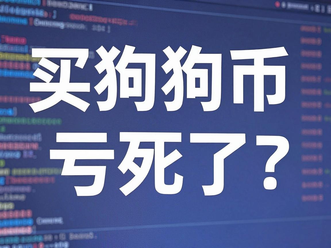 买狗狗币亏死了，数字货币投资的警示
