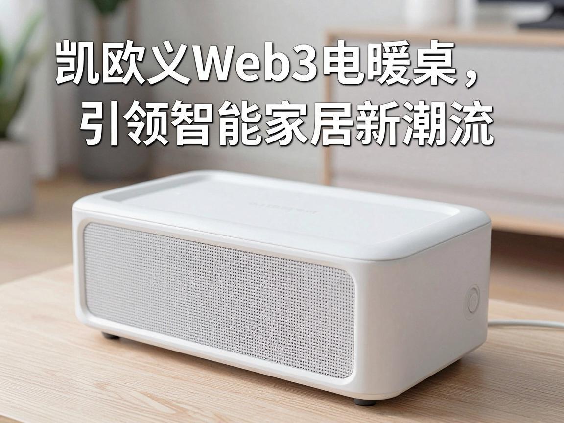 凯欧义Web3电暖桌，二维码引领智能家居新潮流