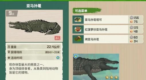 潜水员戴夫 丛林DLC全鱼类图鉴一览