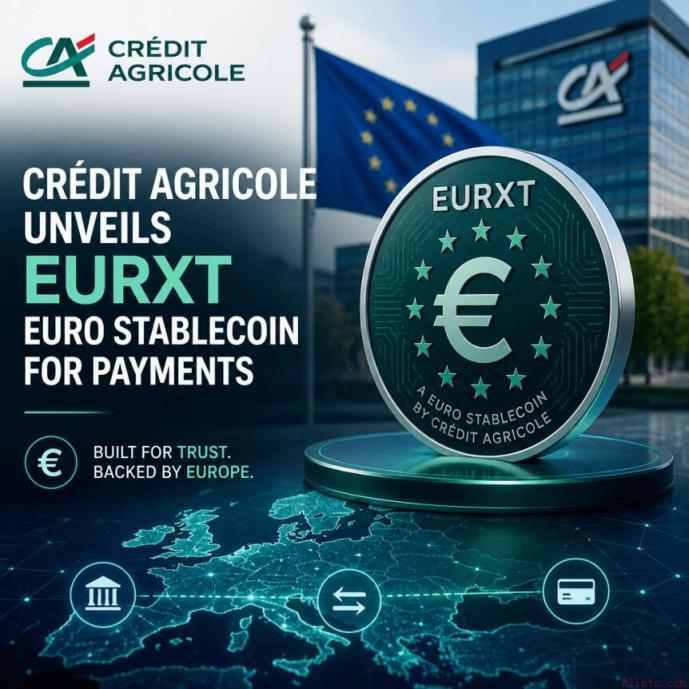币安官网注册｜欧元挂钩稳定币EURXT上线，欧洲银行加速代币化转型