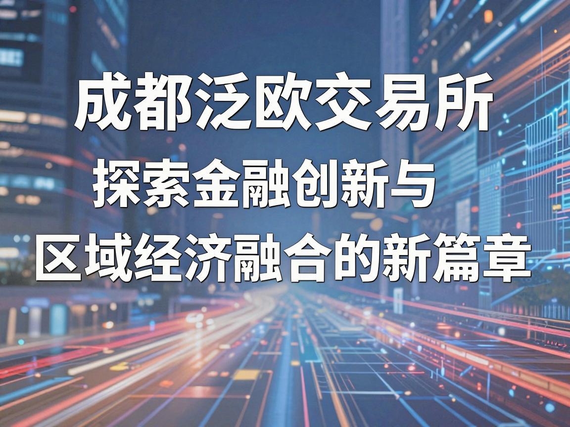 成都泛欧交易所，探索金融创新与区域经济融合的新篇章