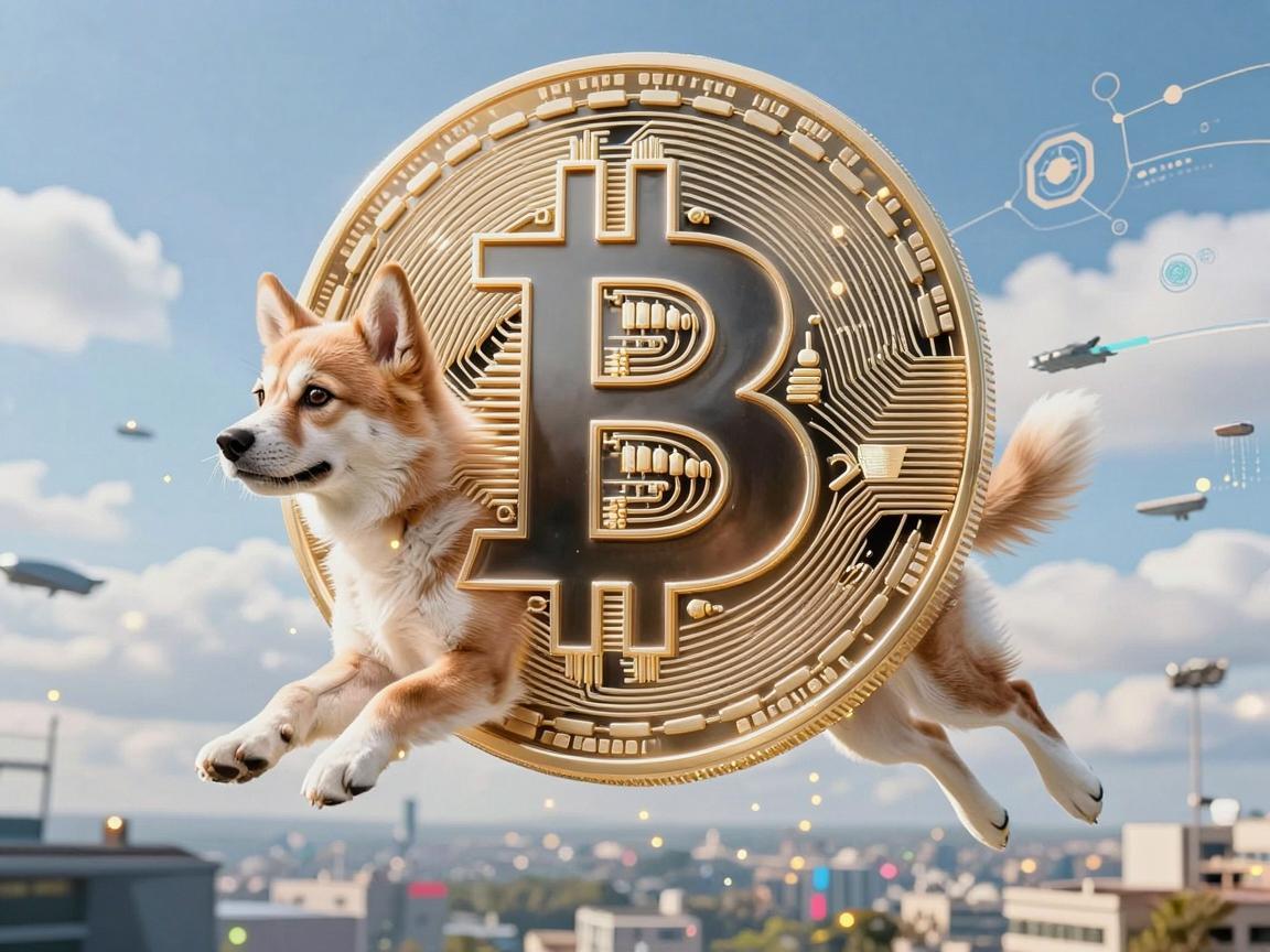 狗狗飞上天比特币