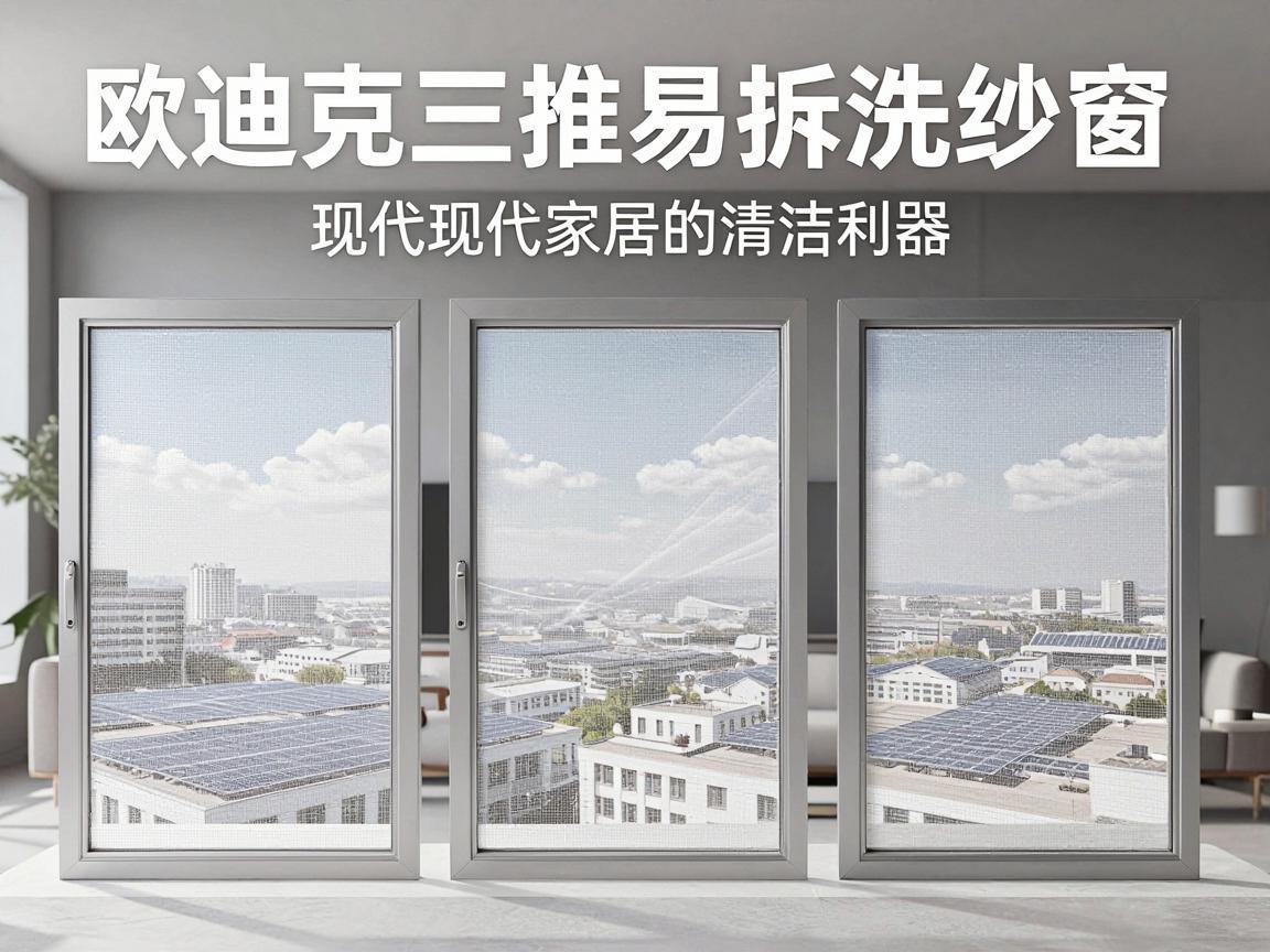 欧迪克三推易拆洗纱窗，现代家居的清洁利器
