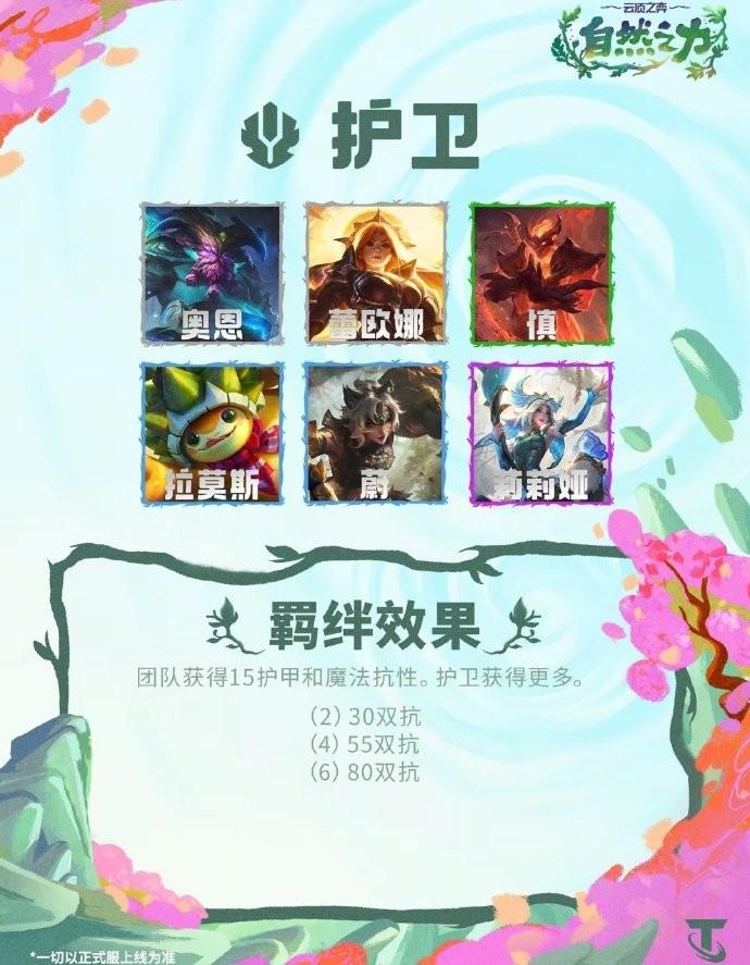 云顶之弈S18护卫羁绊效果一览